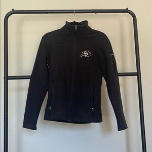 Columbia University of Colorado Boulder Black Fleece Jacket